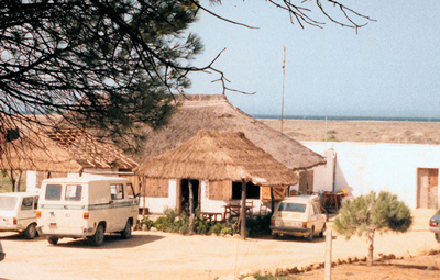 Café Bar Las Dunas - Construcción - Los Caños de Meca - Barbate año 1986